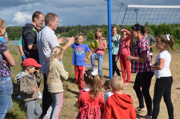 Na zielonej trawce w Klocku GALERIA