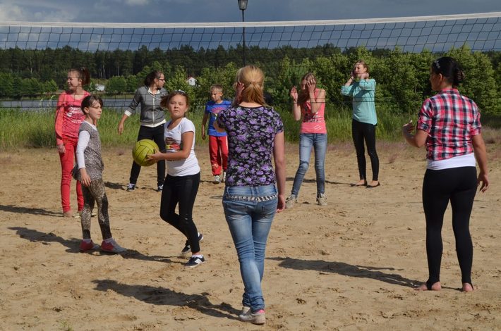 Na zielonej trawce w Klocku GALERIA