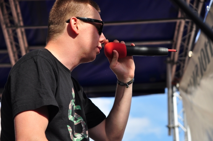 Rap na tucholskim rynku