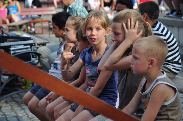 Rap na tucholskim rynku