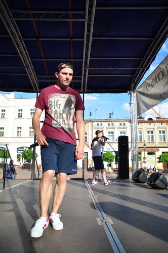 Rap na tucholskim rynku