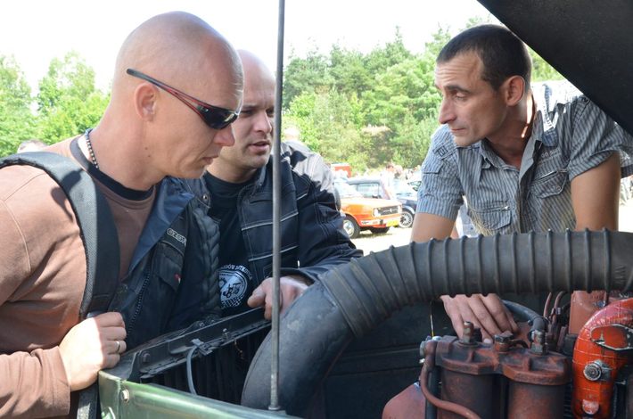 Z miłości do starych pojazdów GALERIA