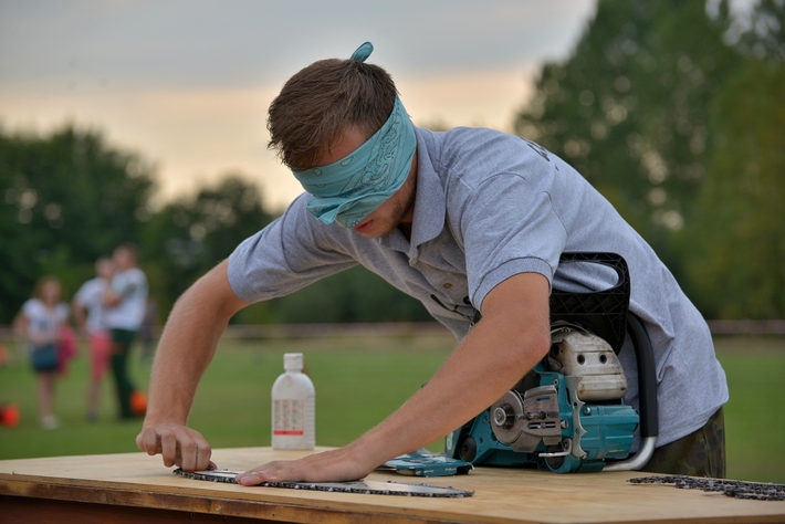 Rżnęli, aż miło... popatrzeć - ZDJĘCIA