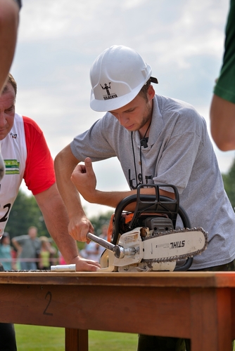 Rżnęli, aż miło... popatrzeć - ZDJĘCIA
