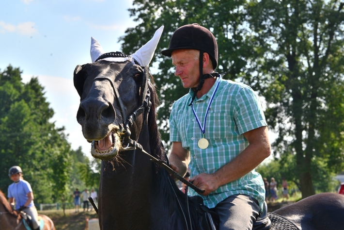 Konie opanowały Śliwice - ZDJĘCIA