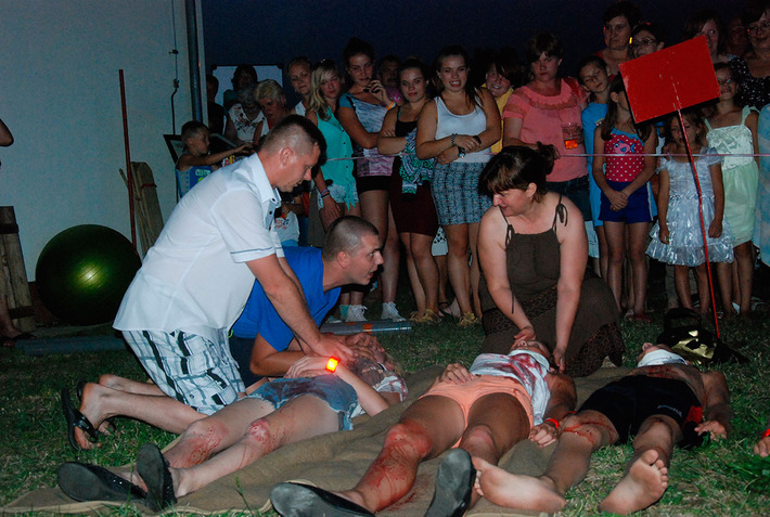 Rozbił się autobus wypełniony młodzieżą