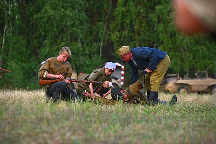 Wybuchowy Heidekraut - ZDJĘCIA, FILM Z DRONA