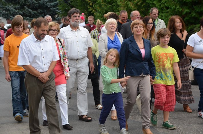 Gości witali chlebem ZDJĘCIA