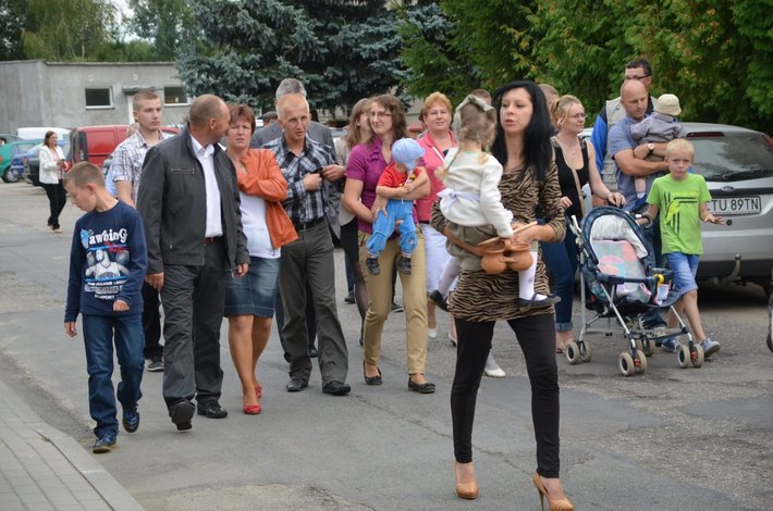 Gości witali chlebem ZDJĘCIA