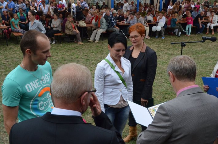 Gości witali chlebem ZDJĘCIA