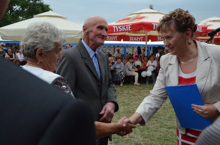 Gości witali chlebem ZDJĘCIA