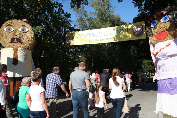 Mieszkańcy rywalizowali podczas dożynek w Kęsowie