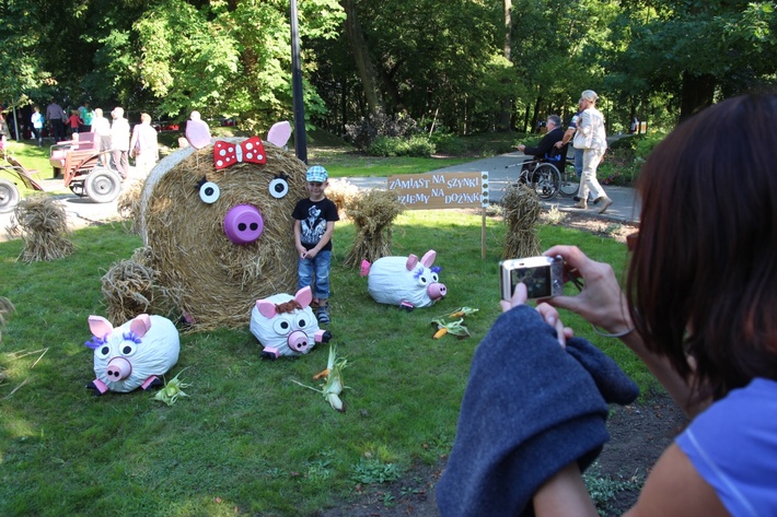 Mieszkańcy rywalizowali podczas dożynek w Kęsowie