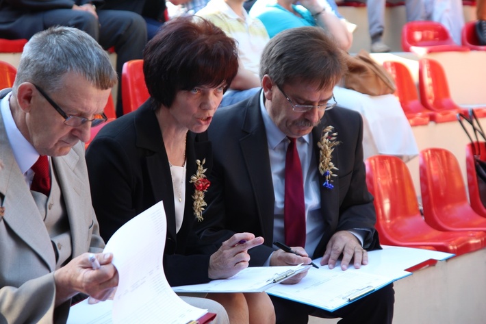 Mieszkańcy rywalizowali podczas dożynek w Kęsowie