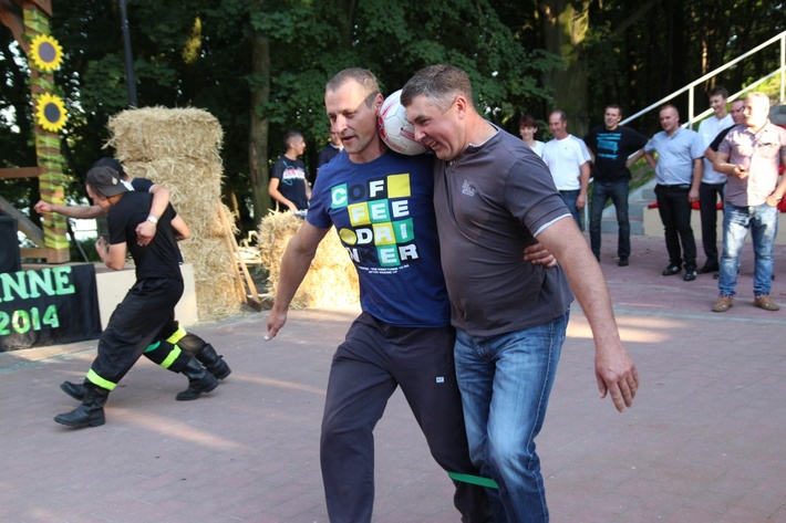 Mieszkańcy rywalizowali podczas dożynek w Kęsowie