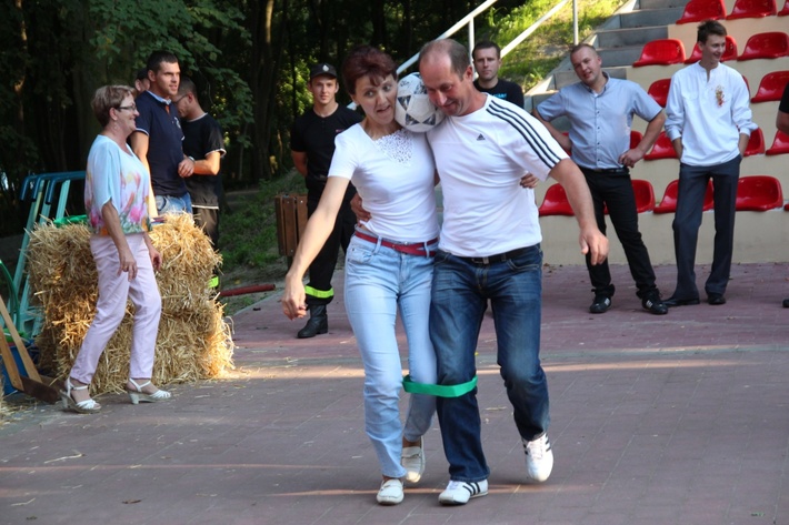 Mieszkańcy rywalizowali podczas dożynek w Kęsowie