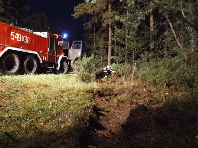 Wypadek za Legbądem AKTUALIZACJA / ZDJĘCIA