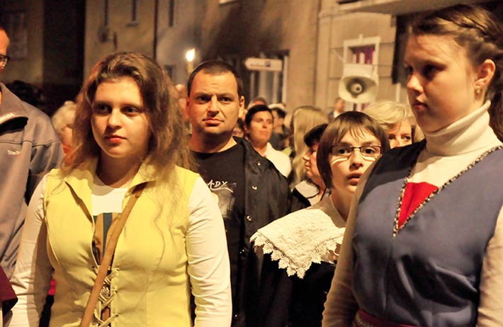 Z pochodniami w przeszłość GALERIA