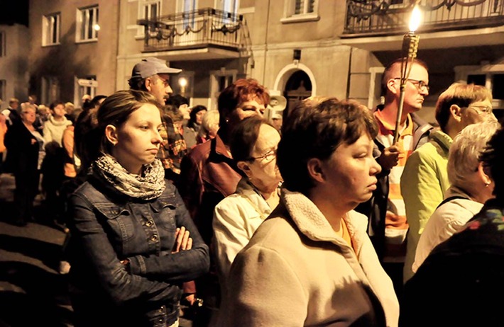 Z pochodniami w przeszłość GALERIA