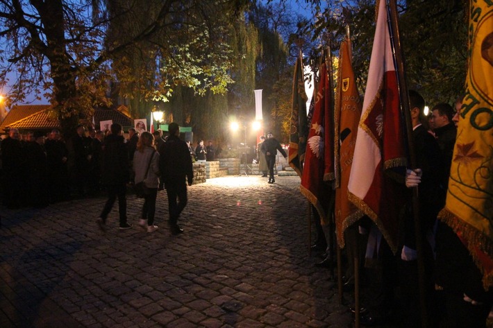 Świętowali niepodległość po zmierzchu ZDJĘCIA