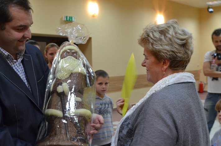 Kartony słodyczy za makietę GALERIA