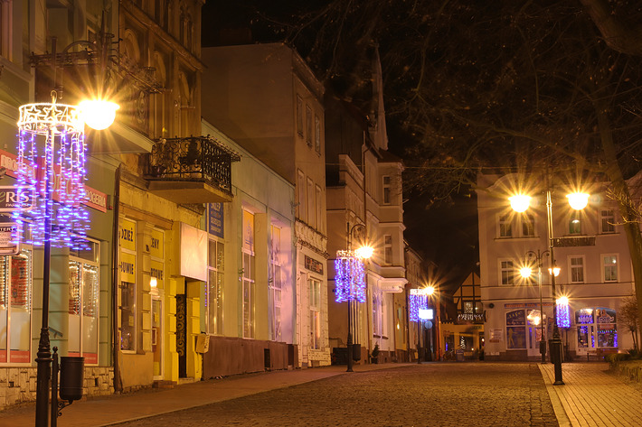 POWIAT TUCHOLSKI: Iluminacje rozświetliły nasze ulice  ZDJĘCIA