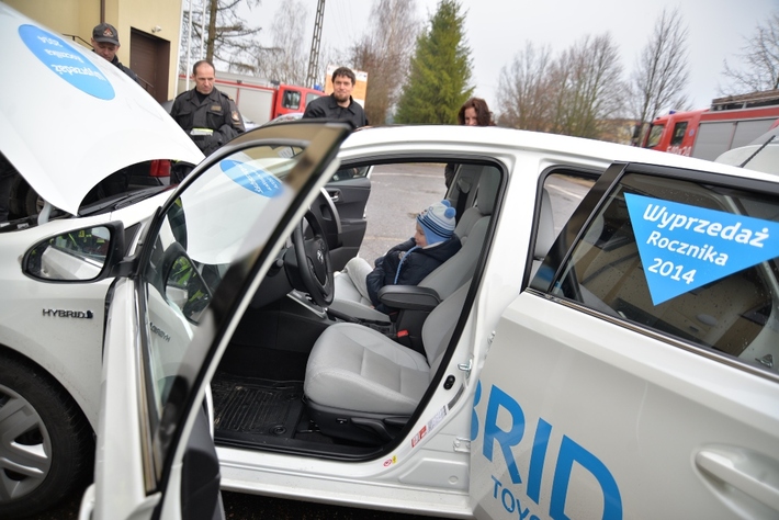 Lexus zagościł w remizie OSP Cekcyn - ZDJĘCIA