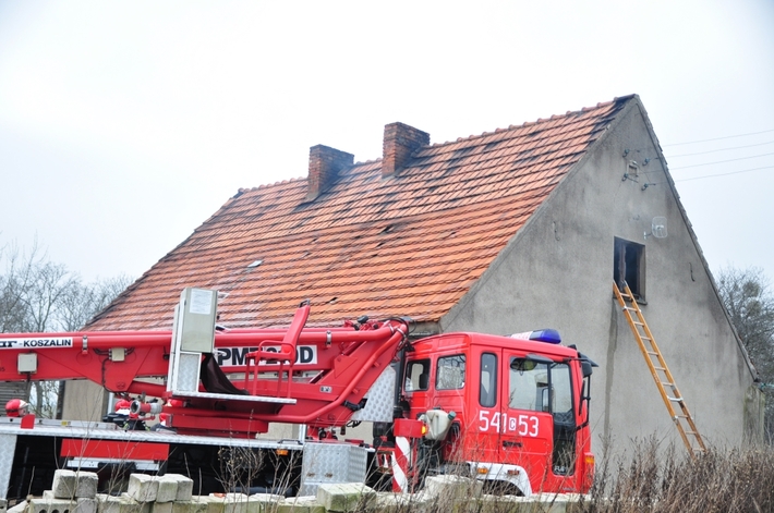 Z OSTATNIEJ CHWILI: Pożar pod Tucholą - ZDJĘCIA