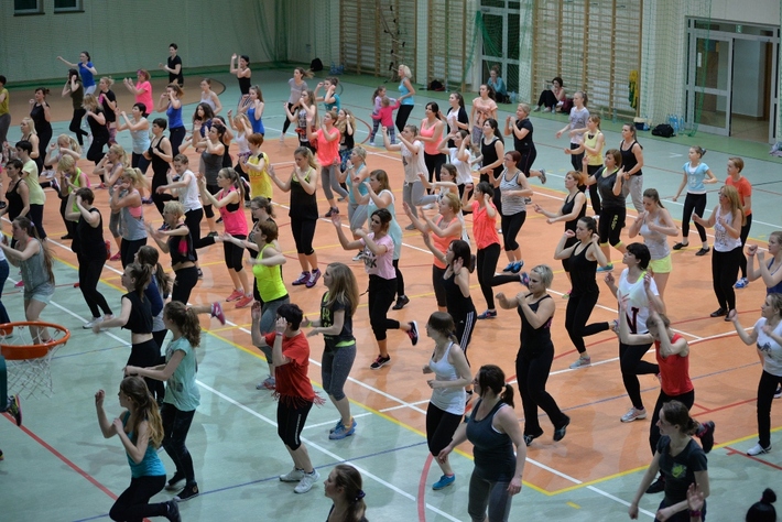 Zumba w Cekcynie - FILM, ZDJĘCIA