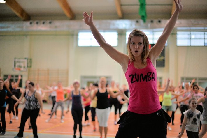 Zumba w Cekcynie - FILM, ZDJĘCIA