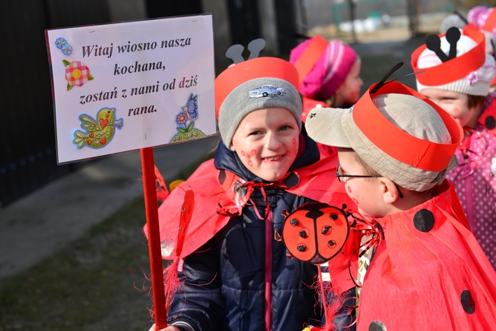 Przedszkole w Cekcynie oglądało wiosnę i zaćmienie - ZDJĘCIA