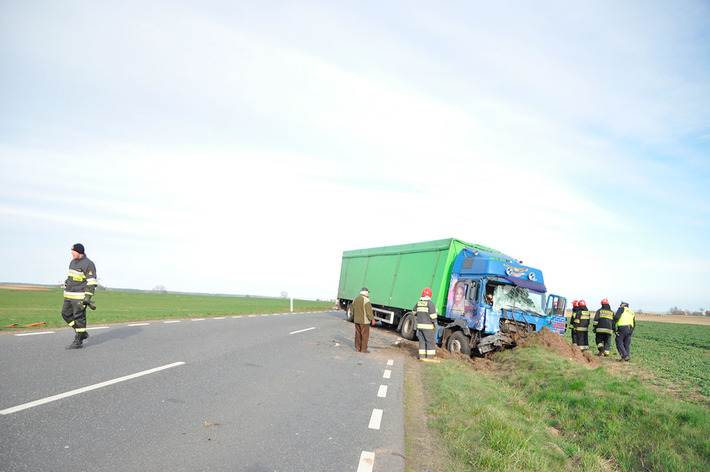 Wypadek śmiertelny na trasie Tuchola-Żalno ZDJĘCIA