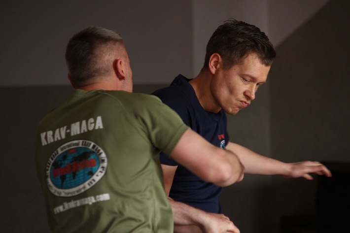 Śliwice: Pokaz krav magi w GOK - FILM, ZDJĘCIA