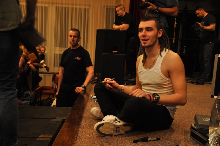 Kamil Bednarek zaśpiewał Tucholi - ZDJĘCIA