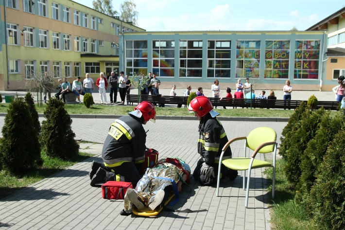 Tuchola: Dym i straż w ZAZ-ie - ZDJĘCIA