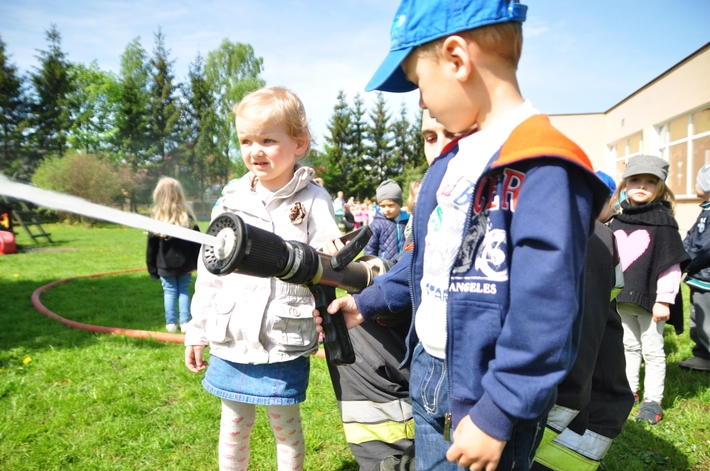 Tuchola: Strażacy ratowali przedszkolaków! ZDJĘCIA