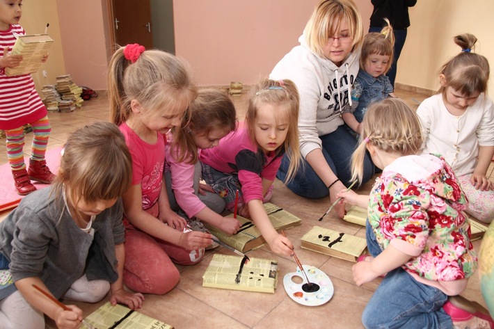 Kęsowo: Dzień Domina w bibliotece ZDJĘCIA