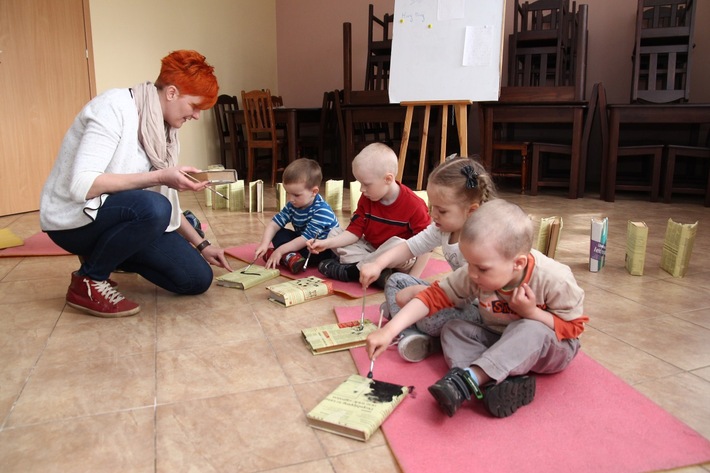 Kęsowo: Dzień Domina w bibliotece ZDJĘCIA