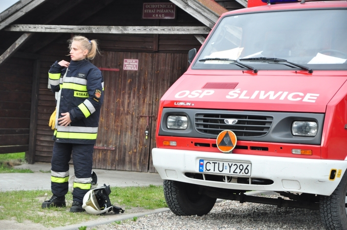 Gmina Śliwice: Święto OSP i widowiskowa akcja - FILMY, ZDJĘCIA
