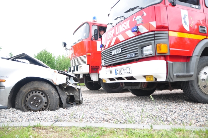 Gmina Śliwice: Święto OSP i widowiskowa akcja - FILMY, ZDJĘCIA