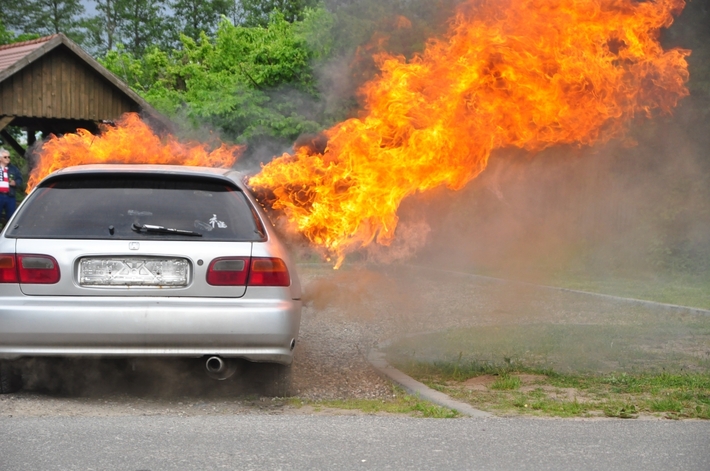 Gmina Śliwice: Święto OSP i widowiskowa akcja - FILMY, ZDJĘCIA