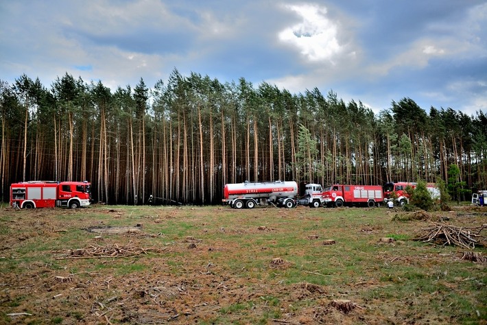 Gostycyn: Pożar w Nogawicy - ZDJĘCIA