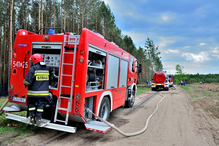 Gostycyn: Pożar w Nogawicy - ZDJĘCIA