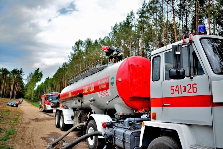 Gostycyn: Pożar w Nogawicy - ZDJĘCIA