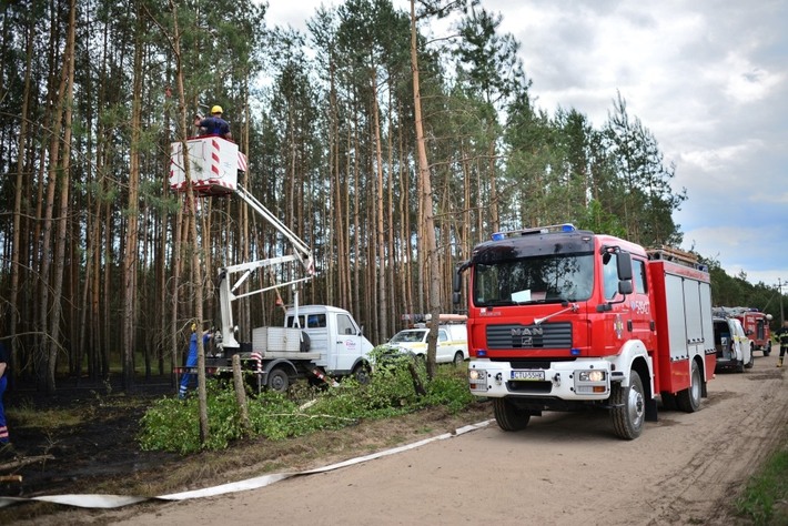 Gostycyn: Pożar w Nogawicy - ZDJĘCIA