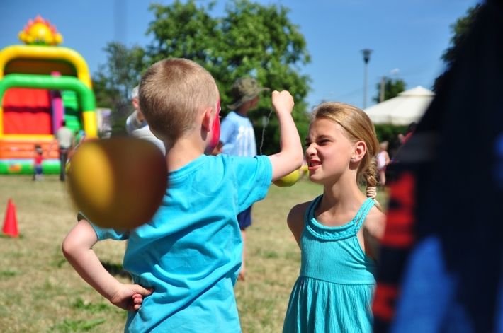 Gmina Lubiewo: Dzień dziecka w Bysławiu - ZDJĘCIA