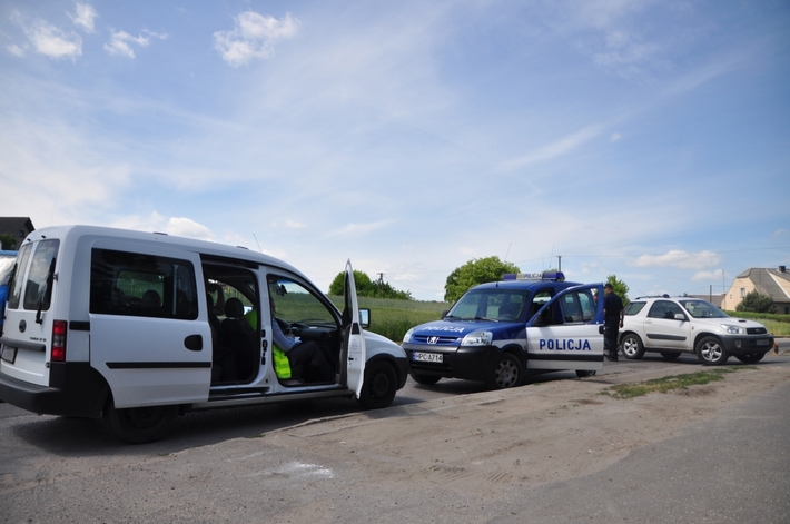 Poniedziałek w Tucholi. Potrącenie na Mickiewicza - ZDJĘCIA