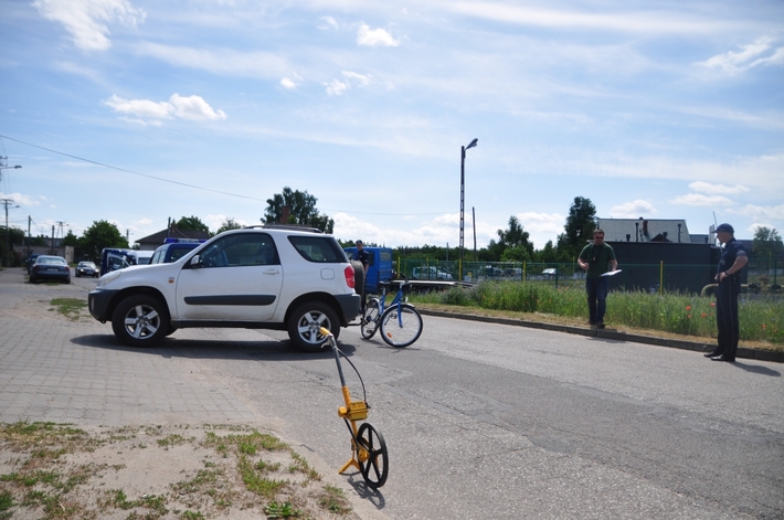 Poniedziałek w Tucholi. Potrącenie na Mickiewicza - ZDJĘCIA