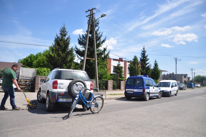 Poniedziałek w Tucholi. Potrącenie na Mickiewicza - ZDJĘCIA