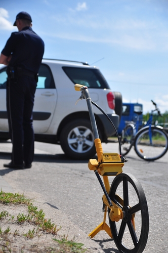 Poniedziałek w Tucholi. Potrącenie na Mickiewicza - ZDJĘCIA